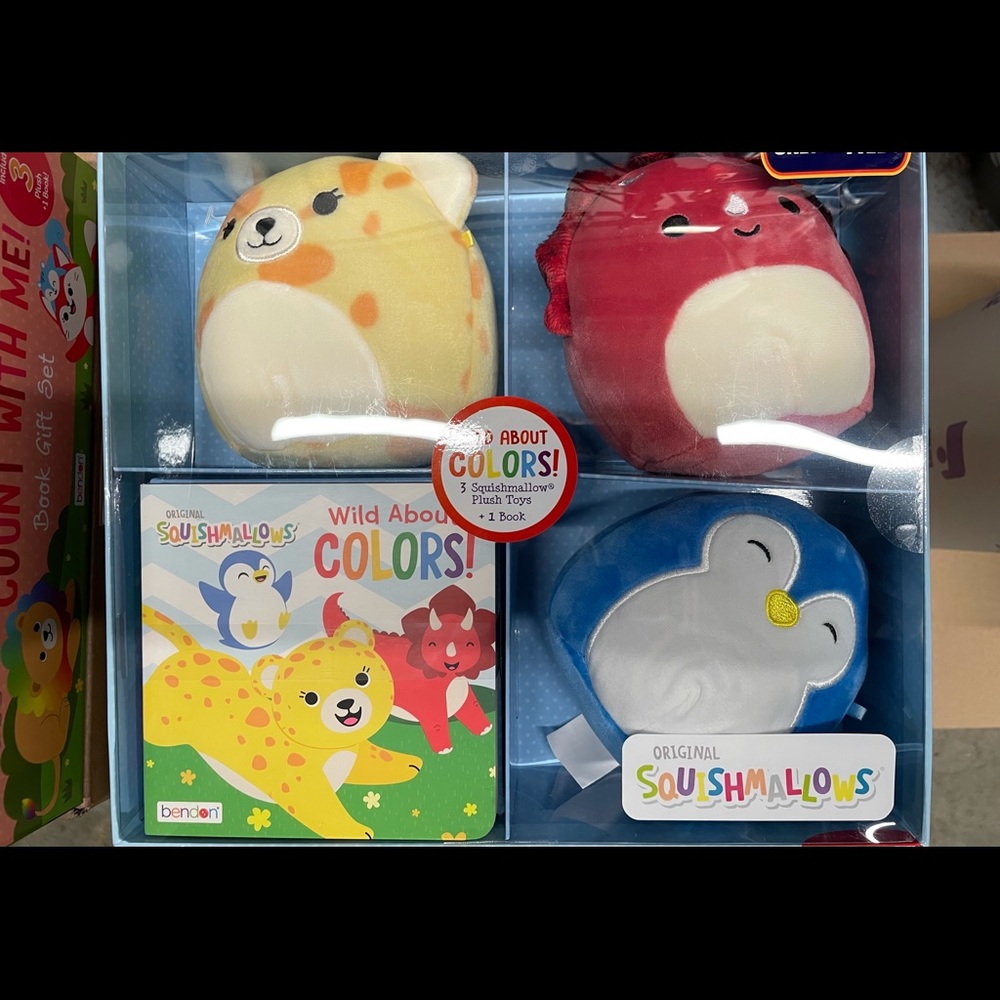 Brand New Squishmallow and Board book set.